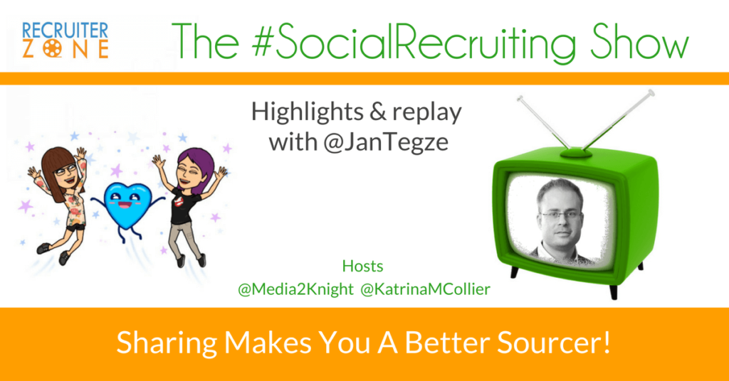 Finally, Hiring Manager Advice That Works | @JanTegze on The #SocialRecruiting Show Katrina Collier