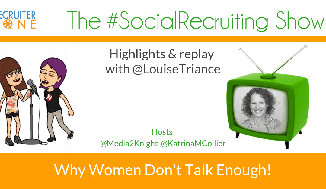 #SpeakingForAll: A Vow For Change | @LouiseTriance on The #SocialRecruiting Show