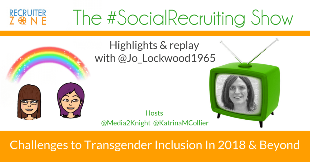 Breaking Down Biases | @Jo_Lockwood1965 on The #SocialRecruiting Show Katrina Collier
