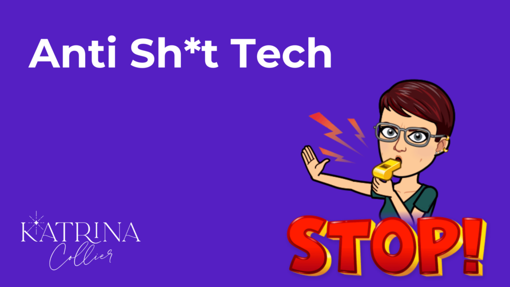 Decorative image only for anti sh*t tech article